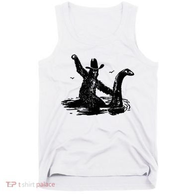 Bigfoot Hilarious Loch Ness Monster Tank Top