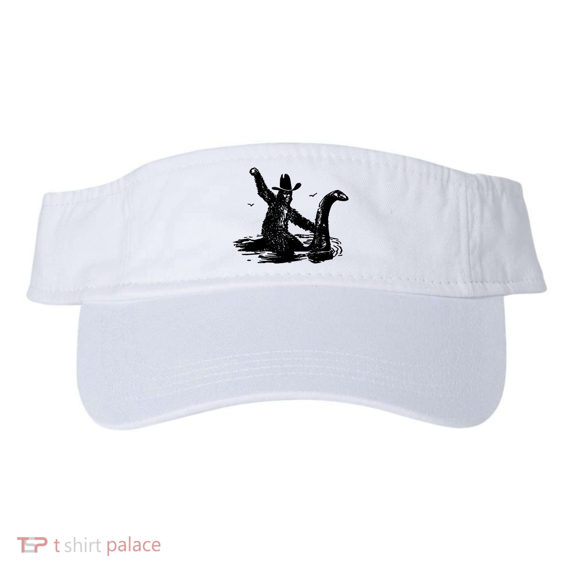 Bigfoot Hilarious Loch Ness Monster Visor