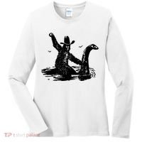 Bigfoot Hilarious Loch Ness Monster Women's Long Sleeve Shirt thumb 0
