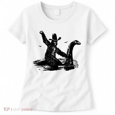 Bigfoot Hilarious Loch Ness Monster Women's T-Shirt