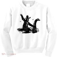 Bigfoot Hilarious Loch Ness Monster Kids Sweatshirt thumb 0