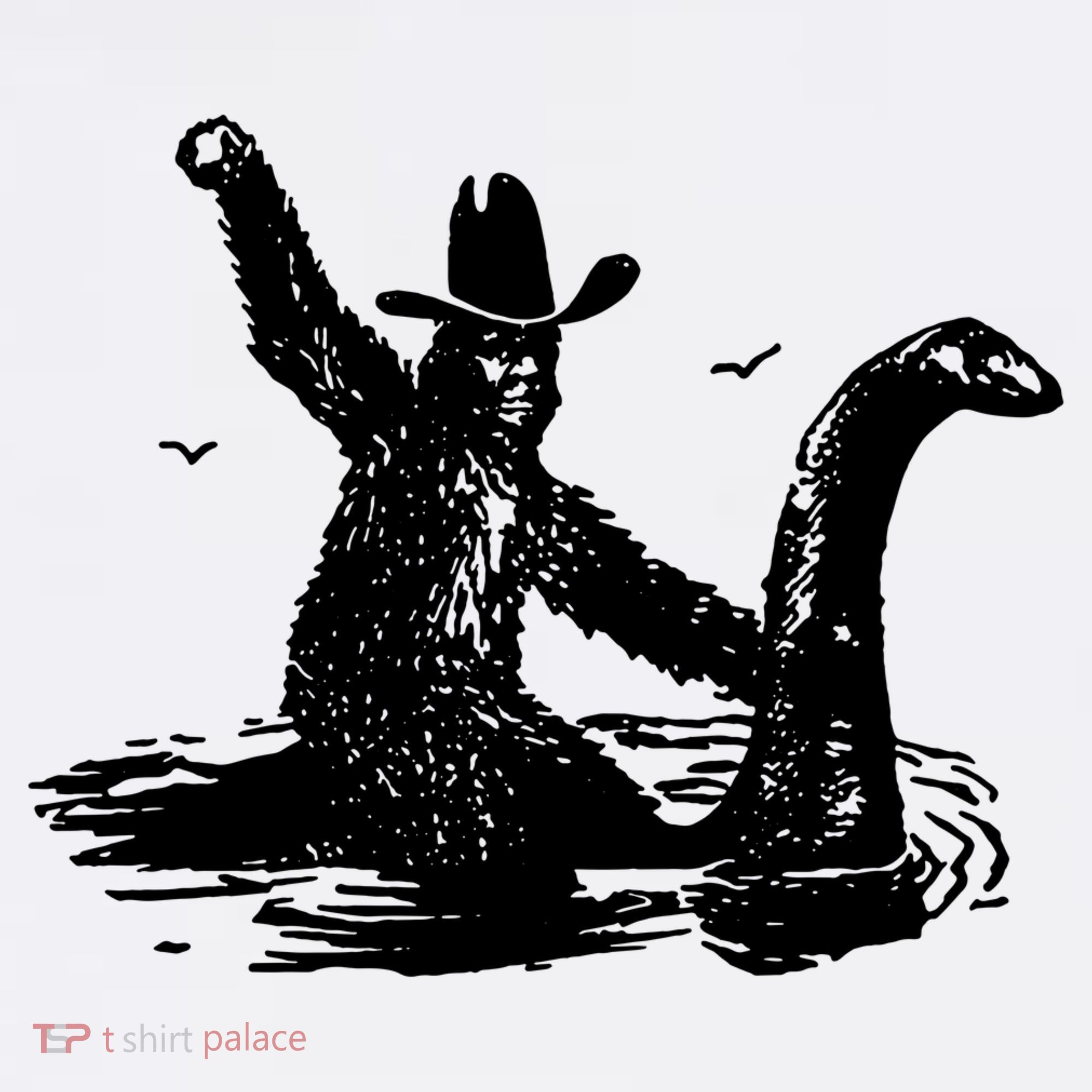 Bigfoot Hilarious Loch Ness Monster Kids Sweatshirt