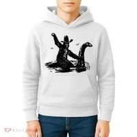 Bigfoot Hilarious Loch Ness Monster Kids Hoodie thumb 4