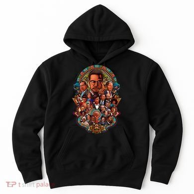 Black History Leaders Collage Inspirational African American Hoodie