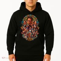 Black History Leaders Collage Inspirational African American Hoodie thumb 2