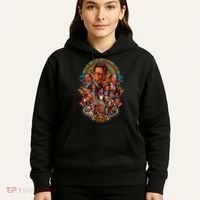 Black History Leaders Collage Inspirational African American Hoodie thumb 5