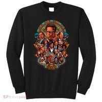 Black History Leaders Collage Inspirational African American Sweatshirt thumb 0