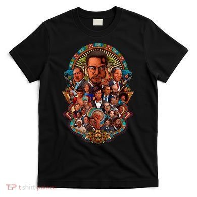 Black History Leaders Collage Inspirational African American T-Shirt