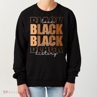 Black History Love Pride Month Melanin Women's Sweatshirt thumb 0