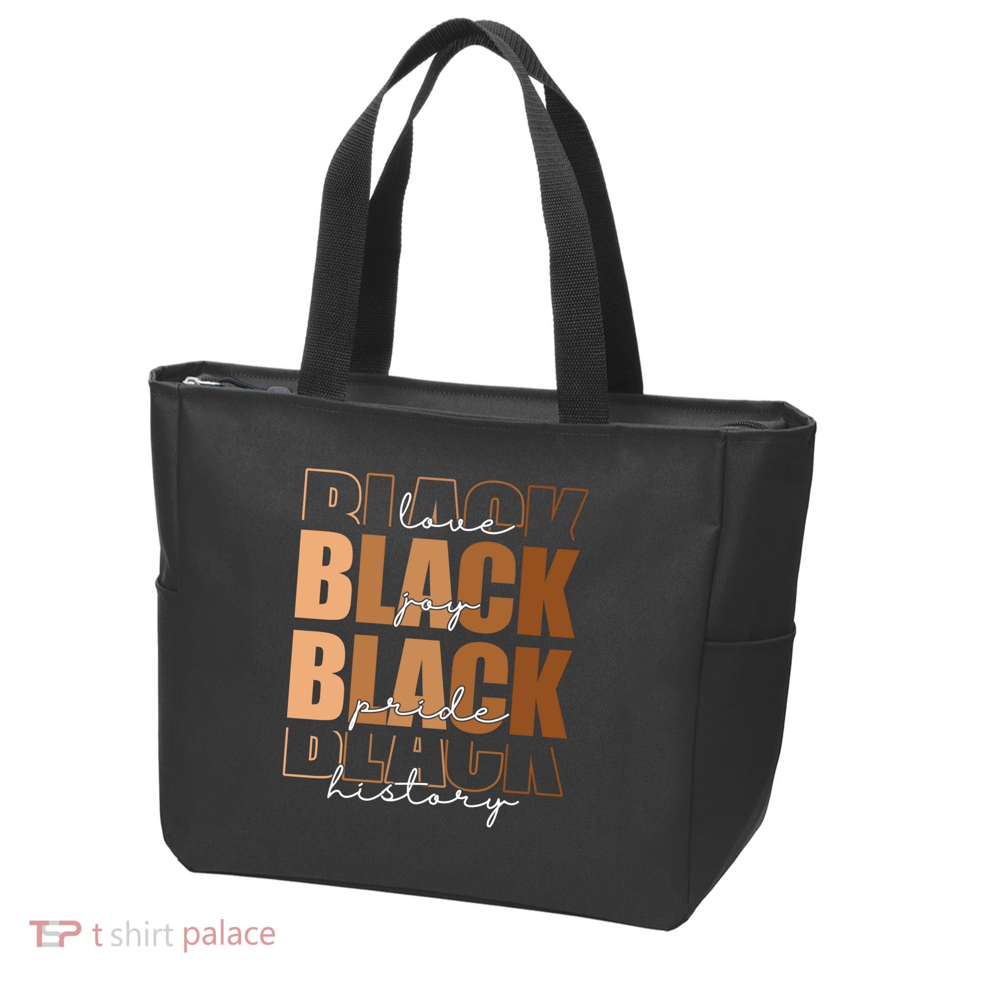 Black History Love Pride Month Melanin Tote Bag
