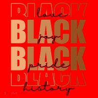 Black History Love Pride Month Melanin Santa Hat thumb 1
