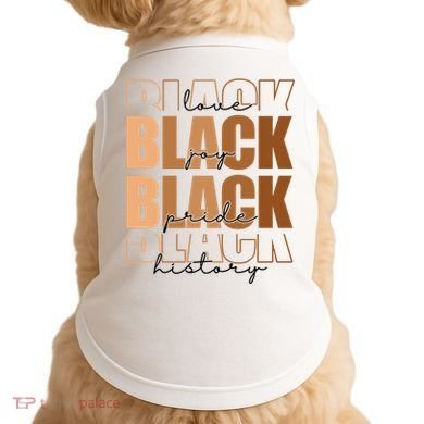 Black History Love Pride Month Melanin Doggie Tank