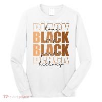 Black History Love Pride Month Melanin Long Sleeve Shirt thumb 0