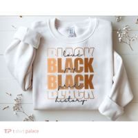 Black History Love Pride Month Melanin Sweatshirt thumb 2