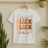 Black History Love Pride Month Melanin T-Shirt thumb 2