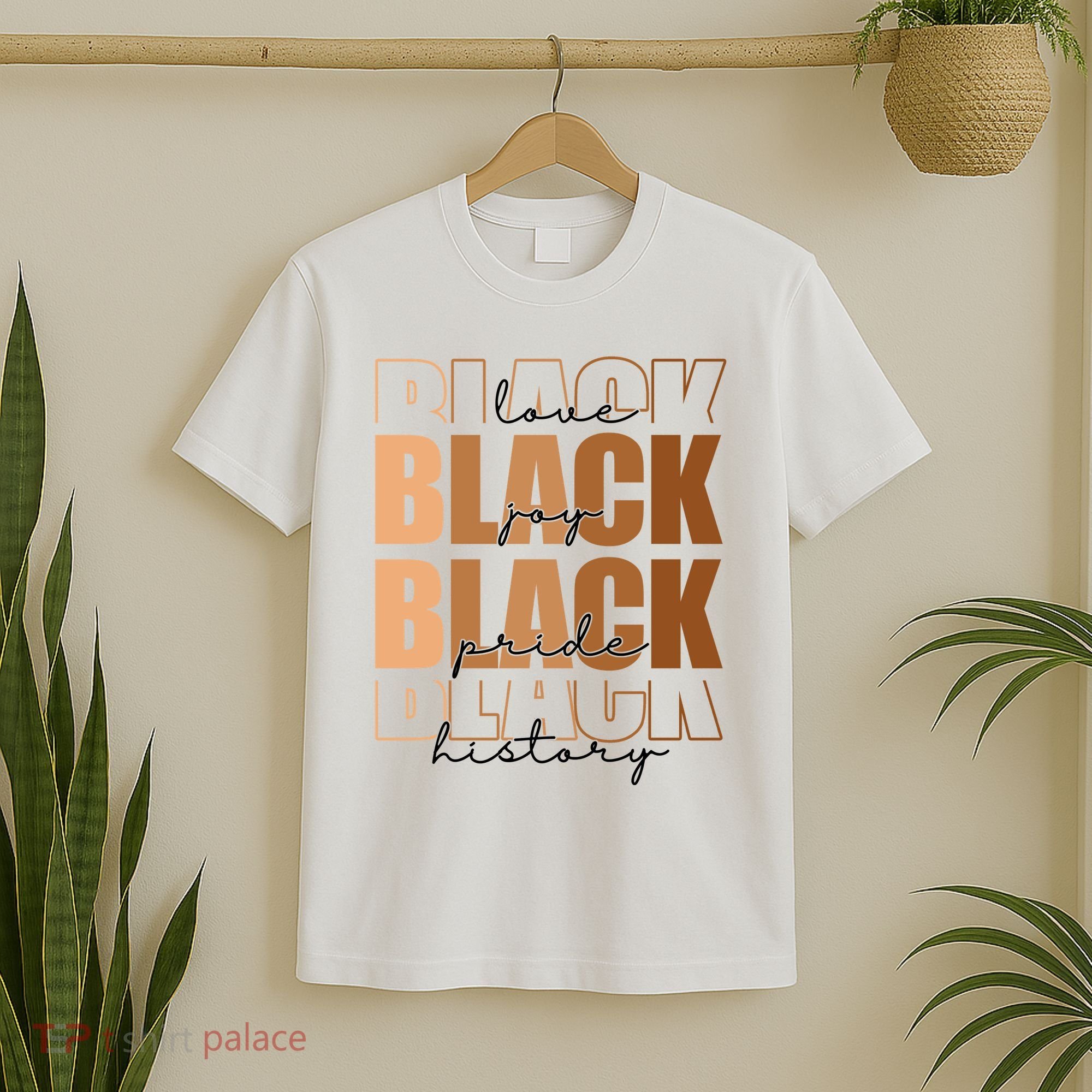 Black History Love Pride Month Melanin T-Shirt
