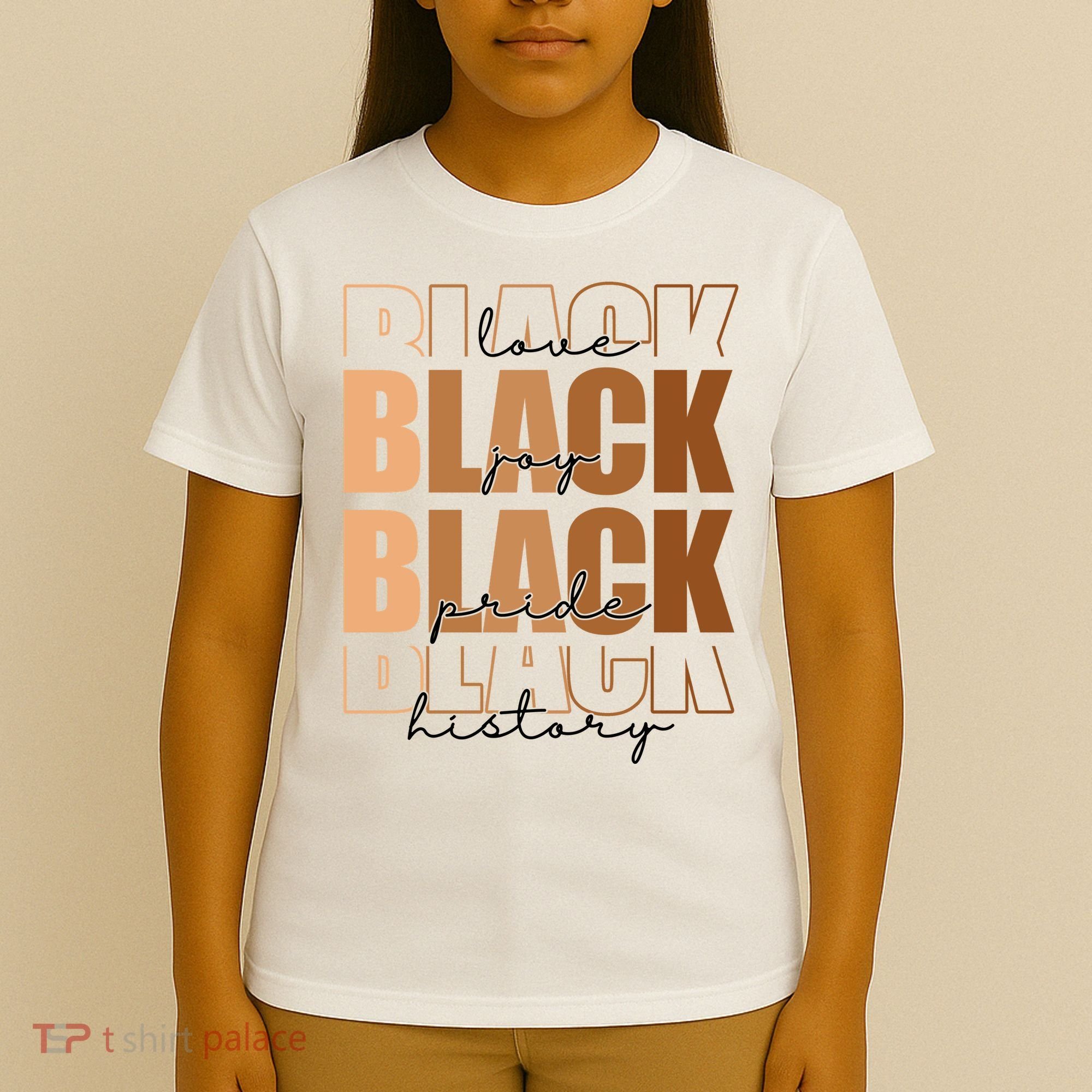 Black History Love Pride Month Melanin T-Shirt