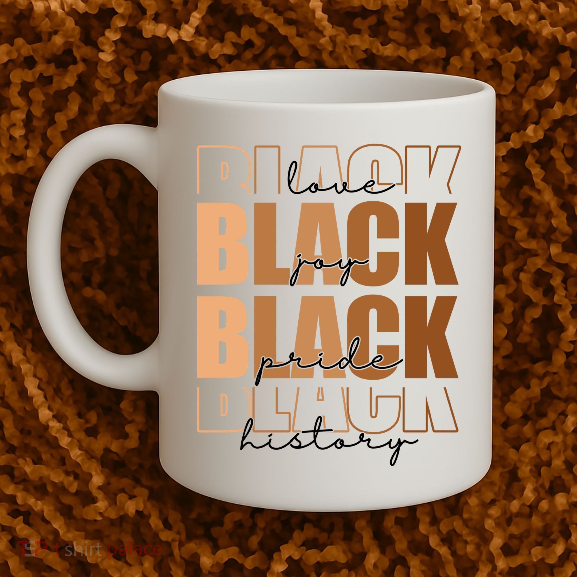 Black History Love Pride Month Melanin Coffee Mug