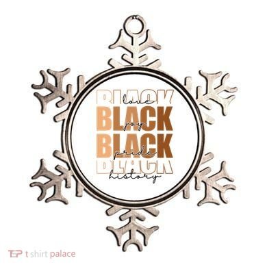 Black History Love Pride Month Melanin Ornament