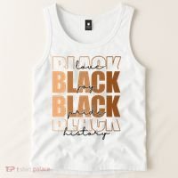 Black History Love Pride Month Melanin Tank Top thumb 2