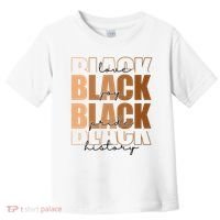 Black History Love Pride Month Melanin Toddler T-Shirt thumb 0