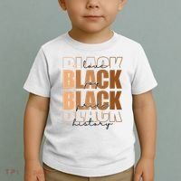 Black History Love Pride Month Melanin Toddler T-Shirt thumb 2