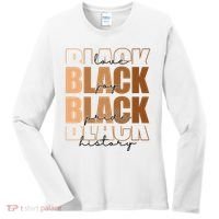 Black History Love Pride Month Melanin Women's Long Sleeve Shirt thumb 0