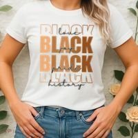 Black History Love Pride Month Melanin Women's T-Shirt thumb 2