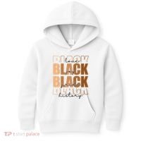 Black History Love Pride Month Melanin Kids Hoodie thumb 0