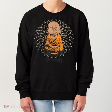 Ba Happy Little Happy Buddha Peaceful Women's Sweatshirt