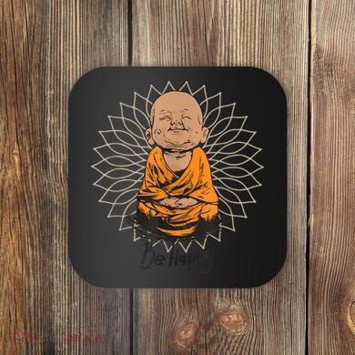 Ba Happy Little Happy Buddha Peaceful Coaster