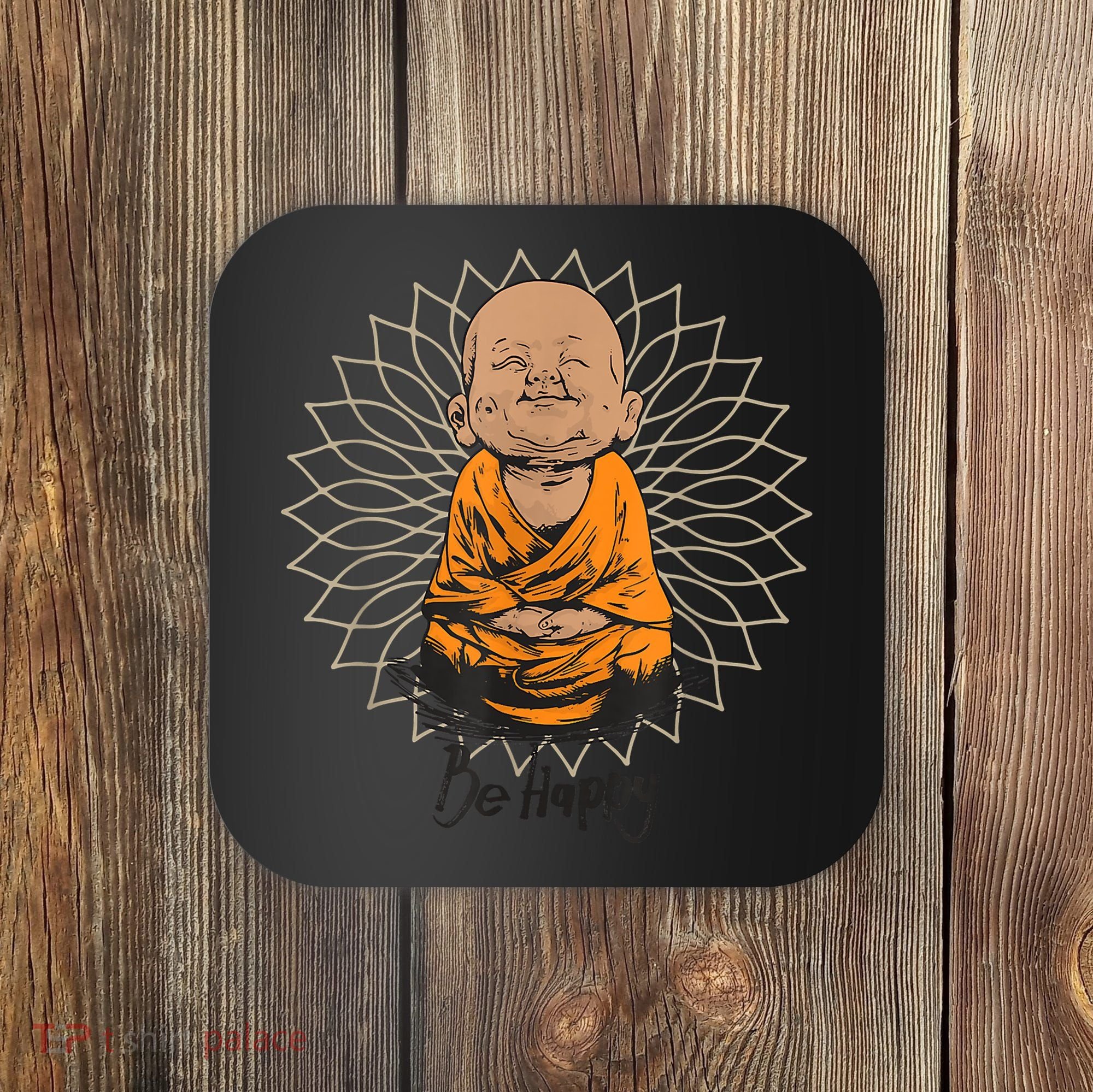 Ba Happy Little Happy Buddha Peaceful Coaster