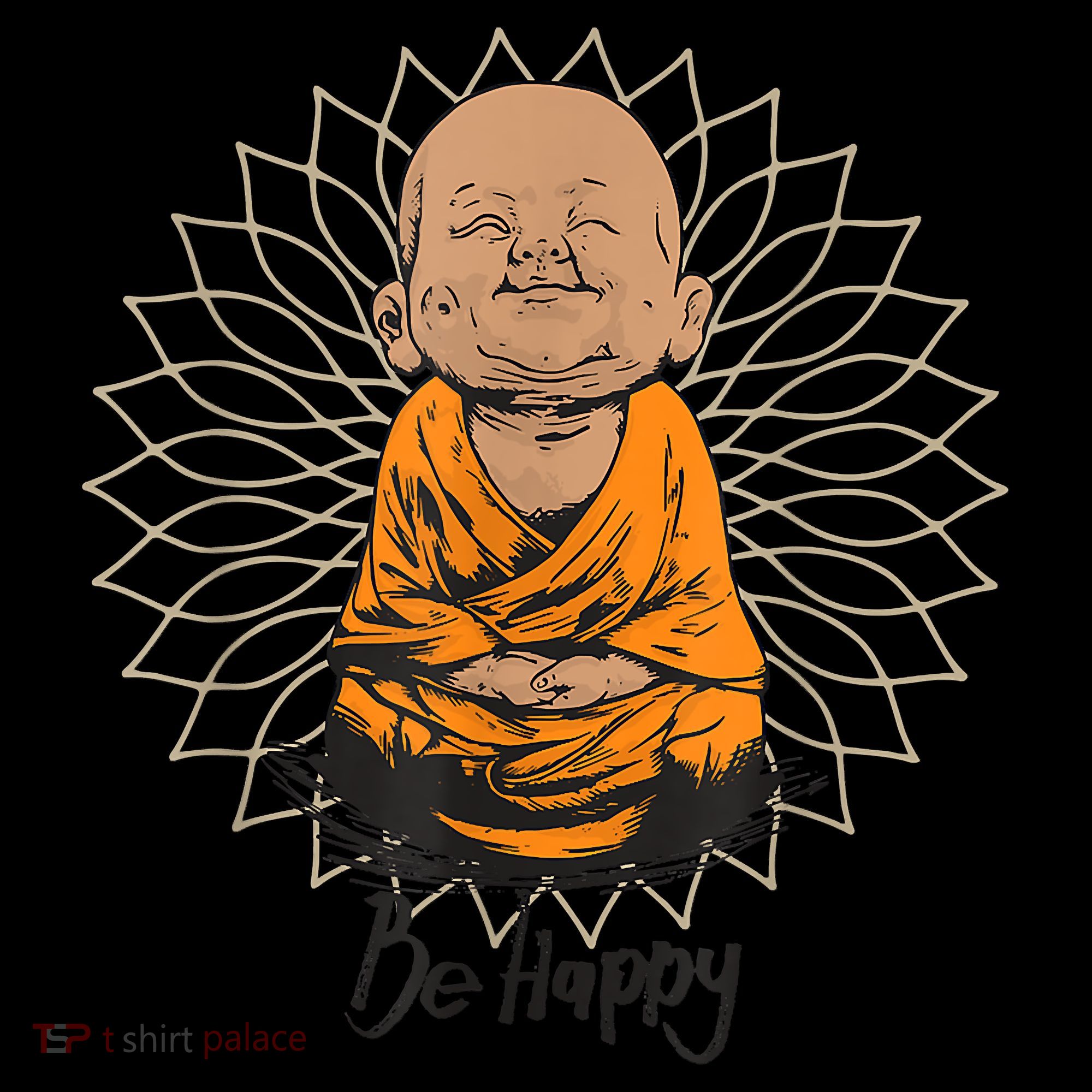 Ba Happy Little Happy Buddha Peaceful Coaster