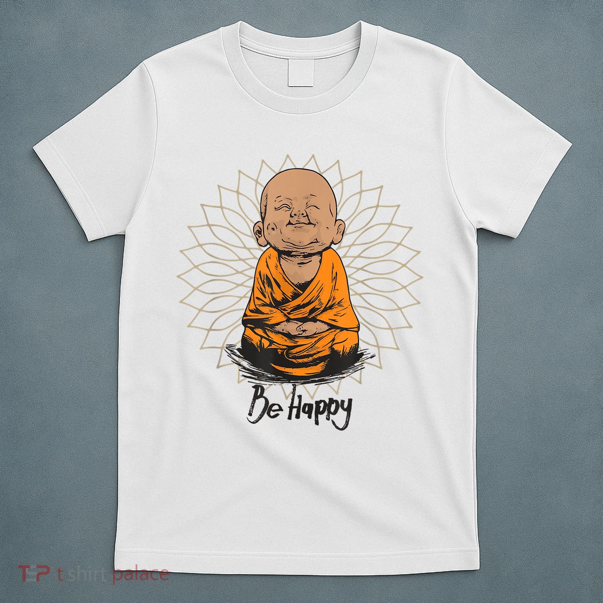 Ba Happy Little Happy Buddha Peaceful T-Shirt