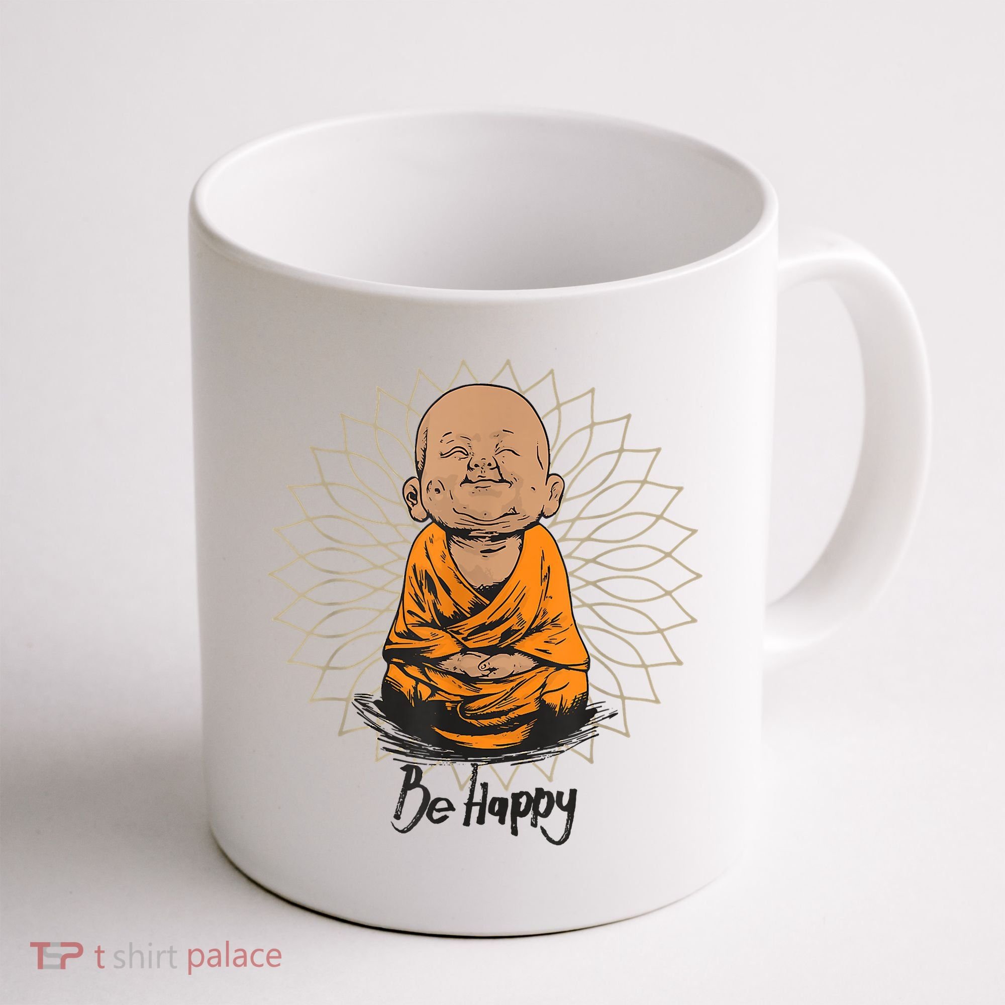 Ba Happy Little Happy Buddha Peaceful Coffee Mug