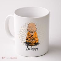 Ba Happy Little Happy Buddha Peaceful Coffee Mug thumb 0