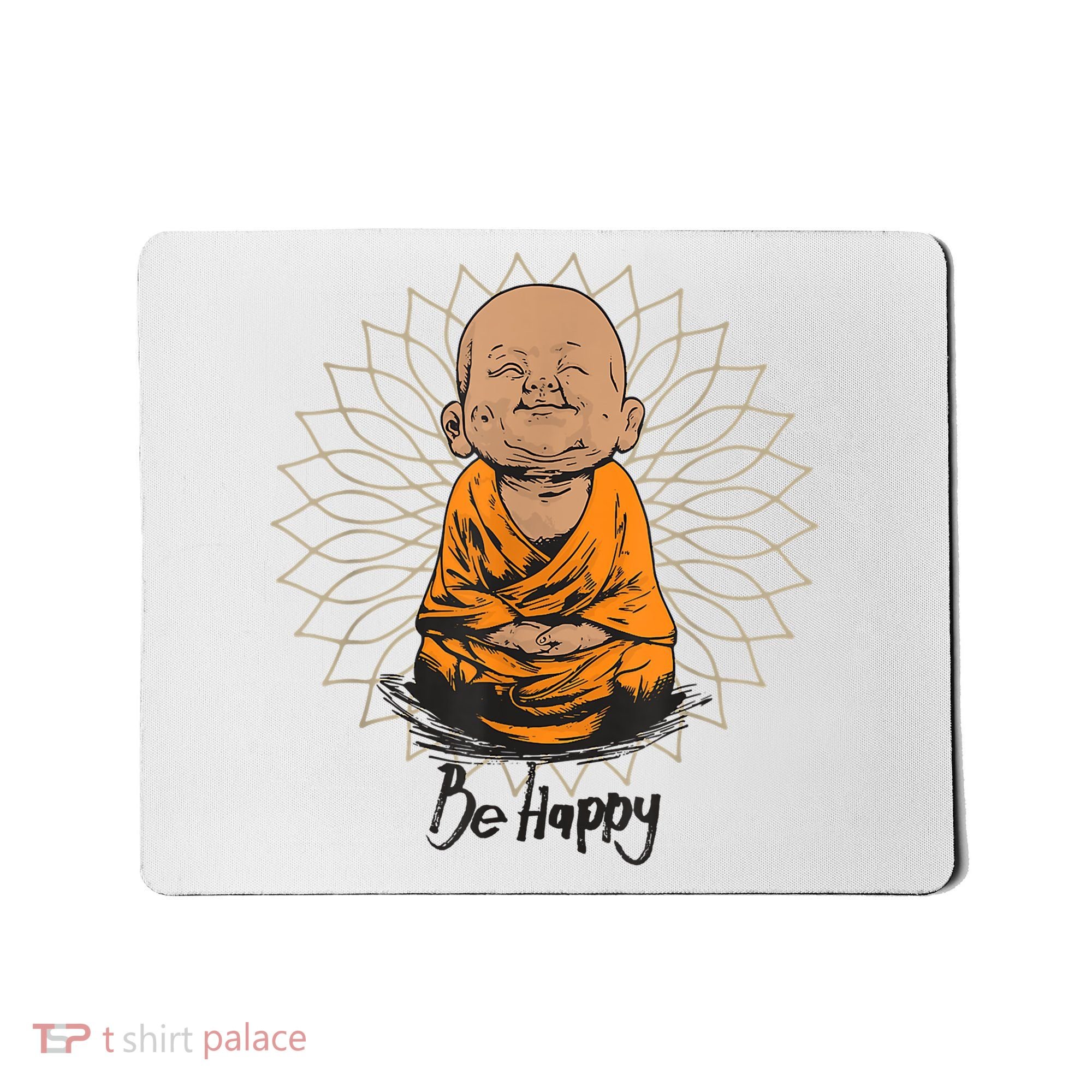 Ba Happy Little Happy Buddha Peaceful Mousepad