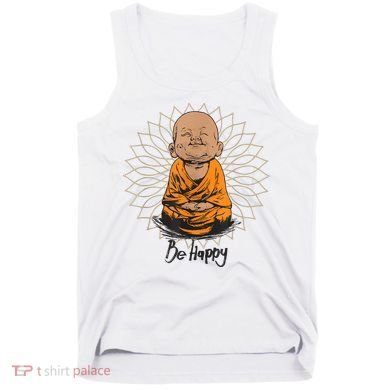 Ba Happy Little Happy Buddha Peaceful Tank Top