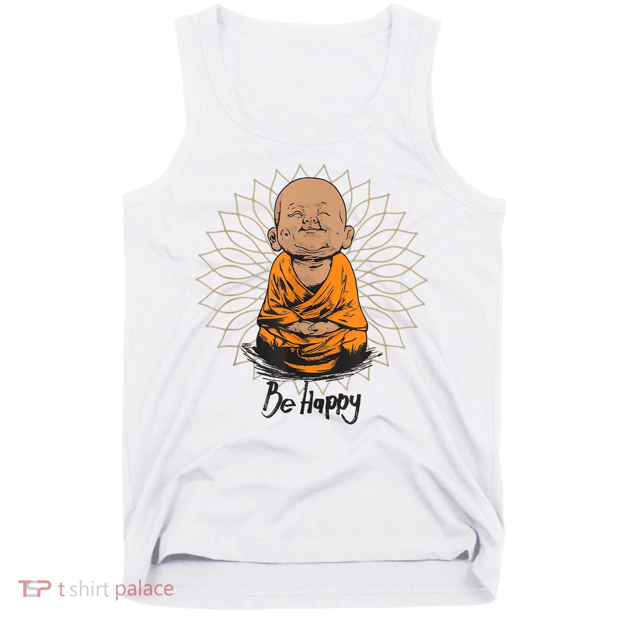 Ba Happy Little Happy Buddha Peaceful Tank Top