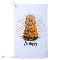 Ba Happy Little Happy Buddha Peaceful Golf Towel thumb 0