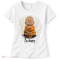 Ba Happy Little Happy Buddha Peaceful Women's T-Shirt thumb 0