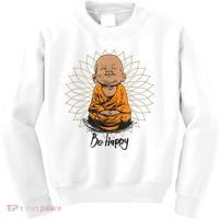 Ba Happy Little Happy Buddha Peaceful Kids Sweatshirt thumb 0
