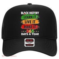 Black History Learn Live Make It 365 Days A Year Hat thumb 0