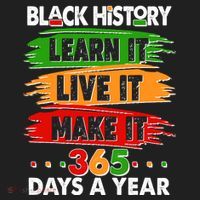 Black History Learn Live Make It 365 Days A Year Hat thumb 2