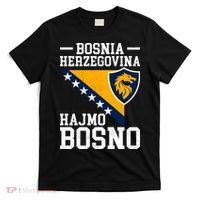 Bosnia Herzegovina Lion For Soccer Fans T-Shirt thumb 0