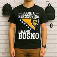 Bosnia Herzegovina Lion For Soccer Fans T-Shirt thumb 6