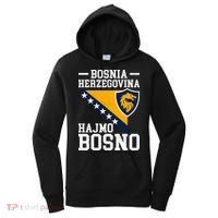 Bosnia Herzegovina Lion For Soccer Fans Women's Hoodie thumb 0