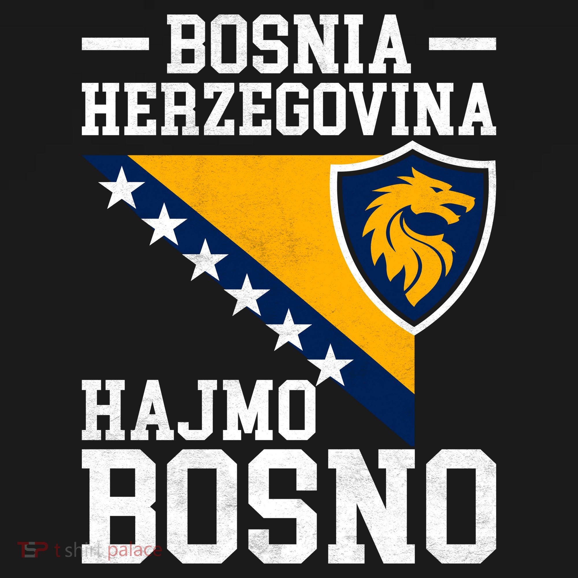 Bosnia Herzegovina Lion For Soccer Fans Women's Hoodie
