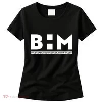 BHM Black History Month Dig Deeper Look Closer Think Bigger Women's T-Shirt thumb 0