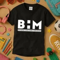 BHM Black History Month Dig Deeper Look Closer Think Bigger Kids T-Shirt thumb 3